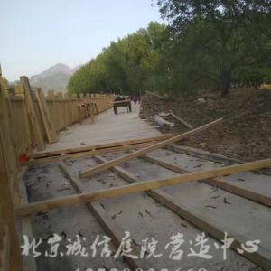 通州防腐木地板专业花园设计施工公司